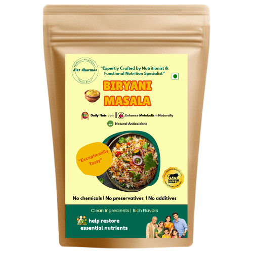 "Biryani Masala Powder | Authentic Spice Blend" - diet dharmaa - 50 GM