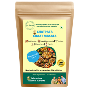 "Chatpata Chaat Masala Powder | Tangy Spice Blend" - diet dharmaa - 50 GM