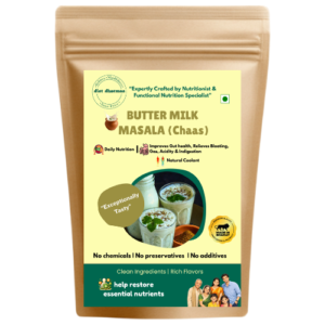 "Buttermilk Masala (Chaas) | Digestive Spice Blend for Gut Health" - diet dharmaa - 50 gm