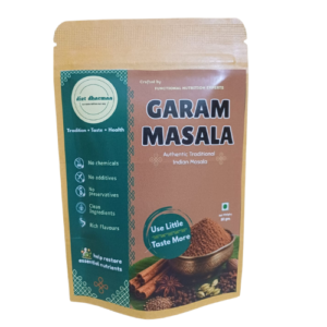 "Garam Masala Powder | Authentic Indian Spice Blend for Curries & Dals" - diet dharmaa - 50 GM