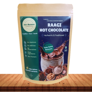 "Ragi Hot Chocolate Drink | Healthy Millet Beverage" - diet dharmaa - 200 gm
