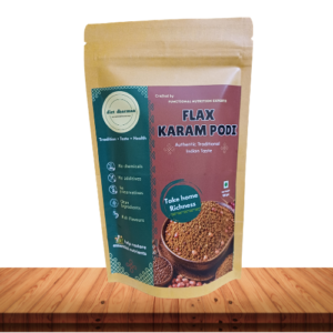 "Flax Seeds Karam Podi | Flax seeds Spice Mix Powder" - diet dharmaa - 100 GM