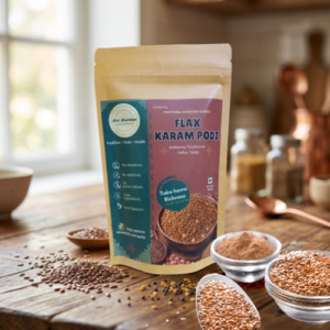 "Flax Seeds Karam Podi | Flax seeds Spice Mix Powder" - diet dharmaa - 100 GM