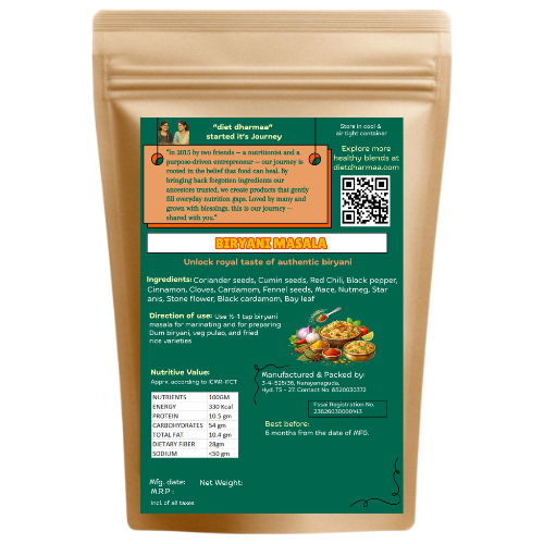 "Biryani Masala Powder | Authentic Spice Blend" - diet dharmaa - 50 GM - Image 2