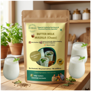 "Buttermilk Masala (Chaas) | Digestive Spice Blend for Gut Health" - diet dharmaa - 50 gm