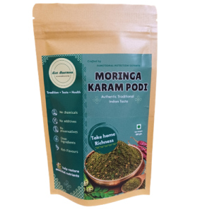 "Moringa Leaves Karam Podi | Moringa Leaves Spice Mix Powder" - diet dharmaa - 100 GM