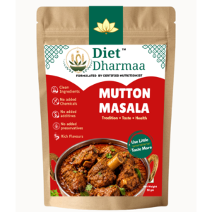 Mutton Masala | Authentic Indian Spice Blend for Mutton Curry & Mutton Fry - Diet Dharmaa - 50g